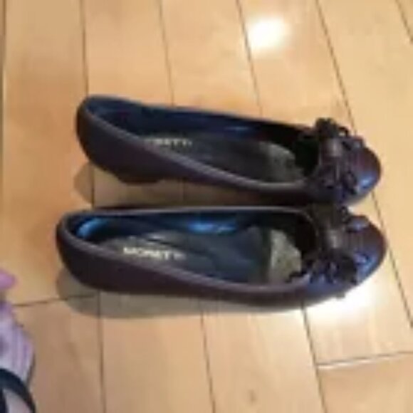 Chocolate leather slip ons - Picture 8 of 9